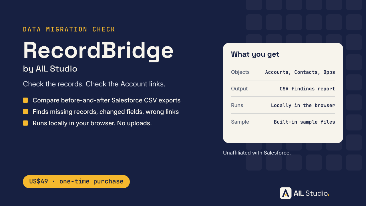 RecordBridge product cover
